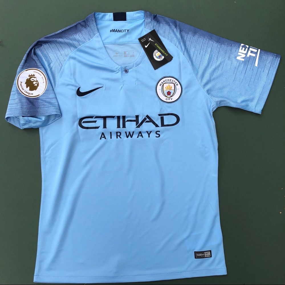Kun Aguero 2018/19 Manchester City jersey #141 - Picture 2 of 5
